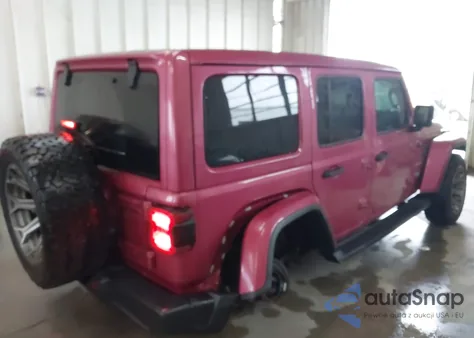 2021 Jeep Wrangler Unlimited Sahara 4X4 из США, поврежденный, VIN 1C4HJXEN4MW852853